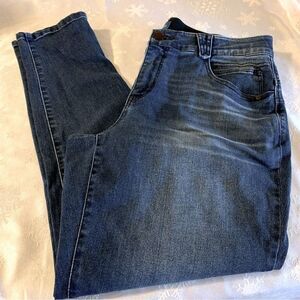 Democracy Ab Solution Denim Jeans Skinny Stretch Sz 16 Gorgeous